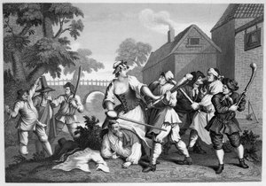 Hudibras The Knight Submits to Trulla