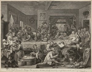Humours of An Election (Set of Four)