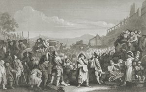 Idle on the Road to Execution by William Hogarth