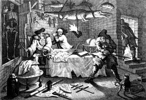Illustration from the poem Hudibras, by Samuel Butler by William Hogarth