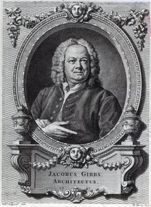 James Gibbs, engraved by Bernard Baron, 1747