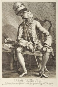 John Wilkes by William Hogarth