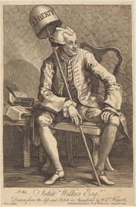 John Wilkes Esq. by William Hogarth