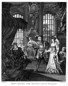 King Henry VIII and Anne Boleyn