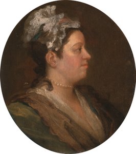 Mary Hogarth (1699-1741), c.1740 (pre-conversation) by William Hogarth