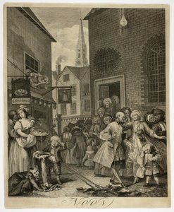 Noon, plate two from The Four Times of Day by William Hogarth