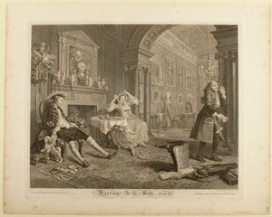 Plate II, from “Marriage à la Mode”