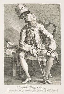 Portrait of John Wilkes, Esquire by William Hogarth