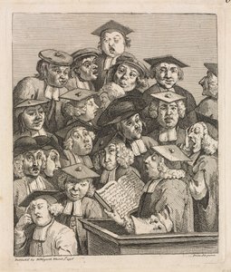 Scholars at a Lecture by William Hogarth
