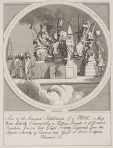 Some of the Principal Inhabitants of ye Moon: Royalty, Episcopacy and Law by William Hogarth