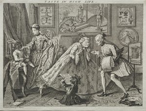 Taste in High Life by William Hogarth