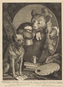 The Bruiser by William Hogarth