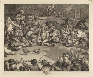 The Cockpit by William Hogarth
