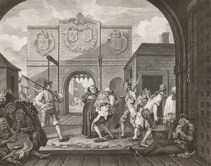 The Gate of Calais, or O the Roast Beef of Old England. 1749