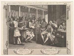 The Industrious Prentice Alderman of London, The Idle One Brought Before Him