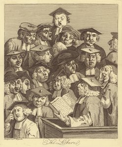 The Lecture by William Hogarth