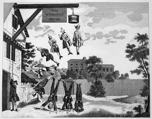 The Weighing House by William Hogarth