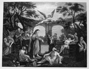 The Pool of Bethesda by William Hogarth