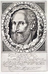 Portrait of George Chapman, c.1609-10 by William Hole