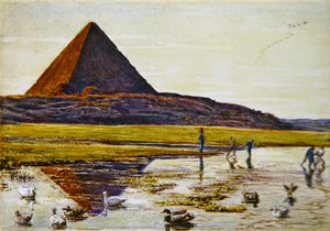 The Great Pyramid by William Holman Hunt