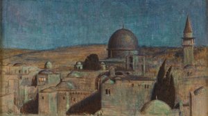 The Holy City: The Mosque As Sakrah by Moonlight