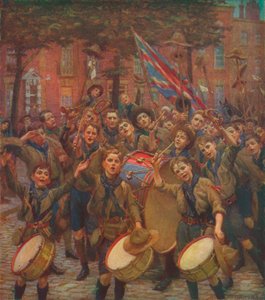 Cheering the Chief Scout by William Holt Yates Titcomb