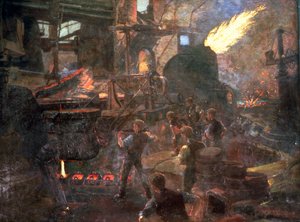 The Wealth of England: the Bessemer Process of Making Steel, 1895 by William Holt Yates Titcomb