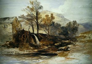 A Watermill in North Wales