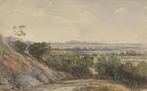 Cleeve, Somerset, with Bridgewater Bay in the Distance by William James Muller