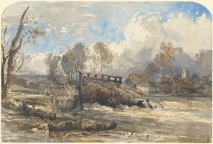 Eel Bucks at Goring by William James Muller