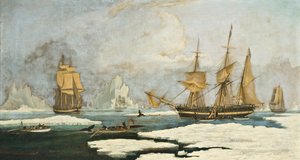 The Northern Whale Fishery: The Ship Harmony of Hull and Other Ice-bound Whalers, Hunting Seals, Narwhals and Whales on the Davis Straits Whaling Ground off Greenland by William John Huggins