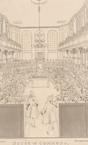 House of Commons, as it appeared in 1741-2 by William Johnstone White