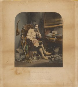 Don Quixote in His Study