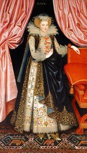 Probably Elizabeth Cary, née Tanfield by William Larkin