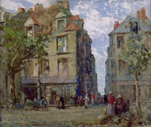 A View in Dieppe by William Lee Hankey