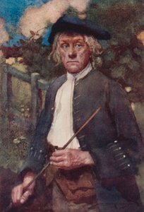 Illustration for The Deserted Village by Oliver Goldsmith by William Lee Hankey