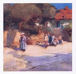 The Playful Children Just Let Loose from School by William Lee Hankey