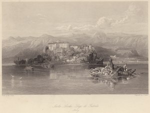 Isola Lecchi, Lago di Guarda, Italy by William Leighton (after) Leitch