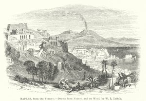 Naples, from the Vomero by William Leighton (after) Leitch