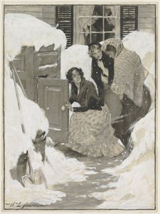 Sketch for a Book Illustration by William Leroy Jacobs