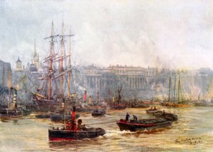 The Custom House and Billingsgate