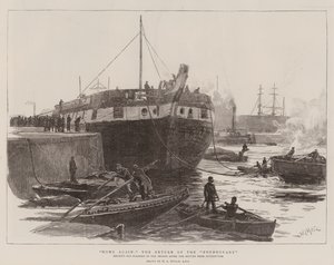 Home Again: The Return of the Foudroyant by William Lionel Wyllie