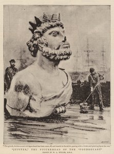 Jupiter, the Figurehead of the Foudroyant by William Lionel Wyllie