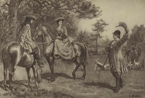 First Meeting of Frank with Die Vernon by William Lockhart Bogle