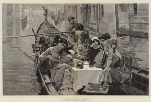 A Venetian Al Fresco by William Logsdail