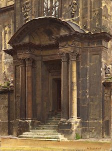 The Porch of the Old Ashmolean, Oxford
