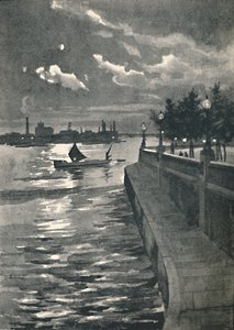 Westminster from Blackfriars Bridge - Night