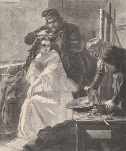 La Toilette des Morts, from Illustrated London News
