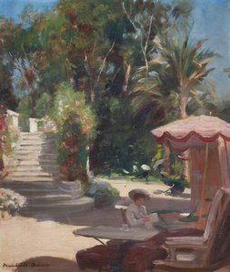 Hotel Garden, Grasse-en-Vence by William Marshall Brown