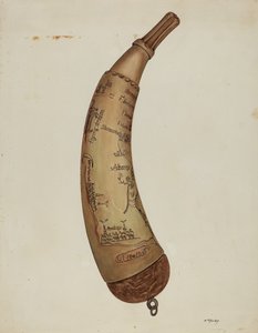 Powder Horn by William McAuley